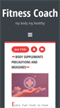 Mobile Screenshot of fitness-coach.us